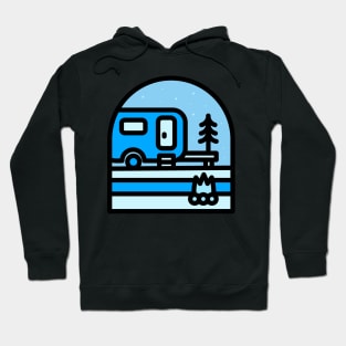 Campervan night Hoodie